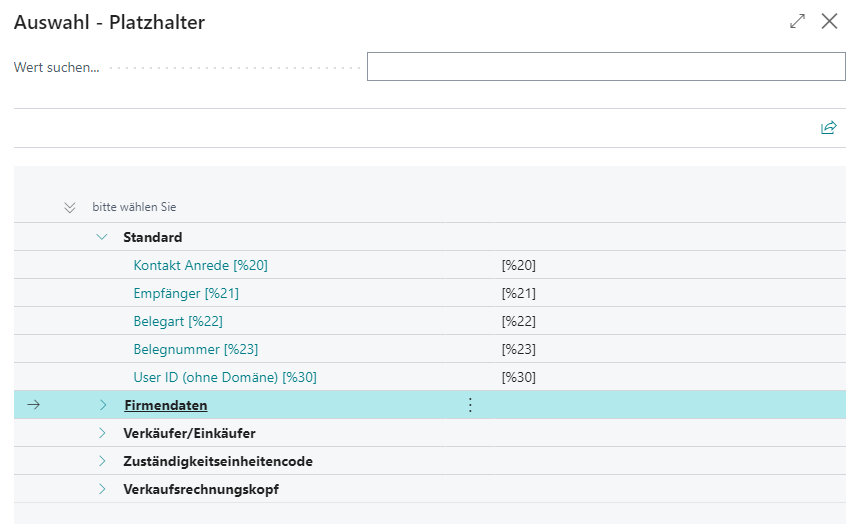 PlaceholderLookup