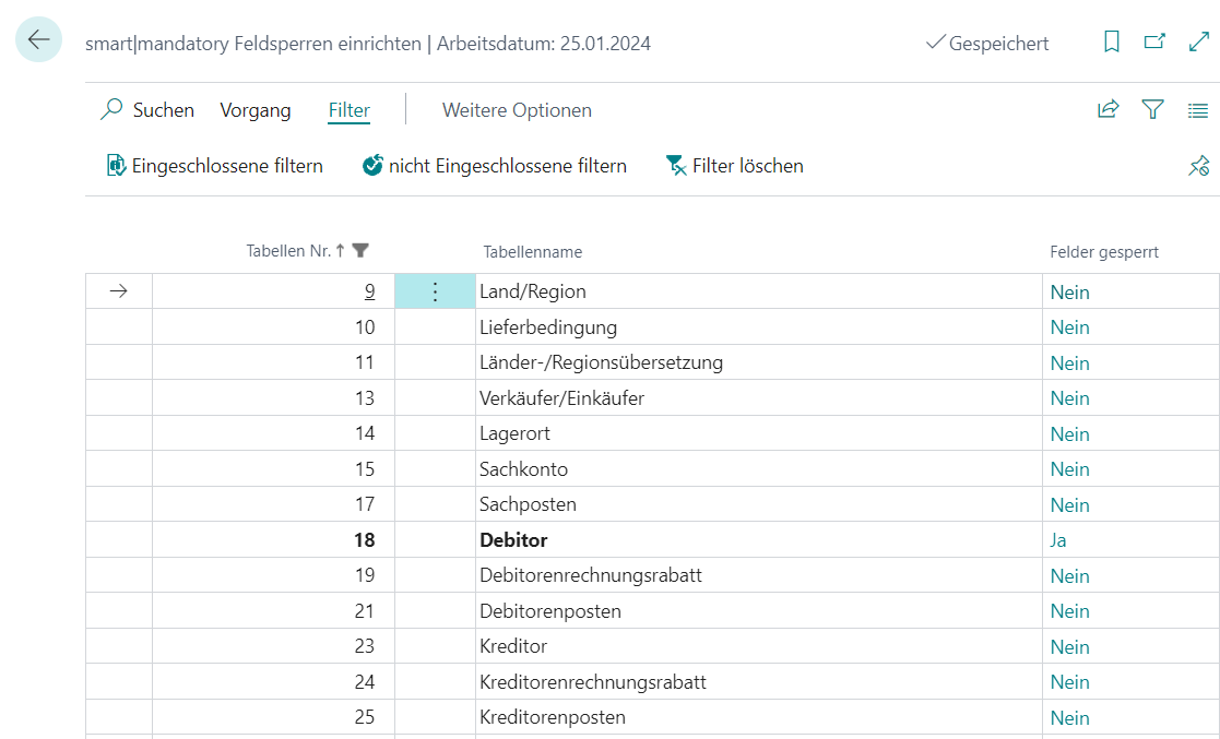 LockedFieldTableList