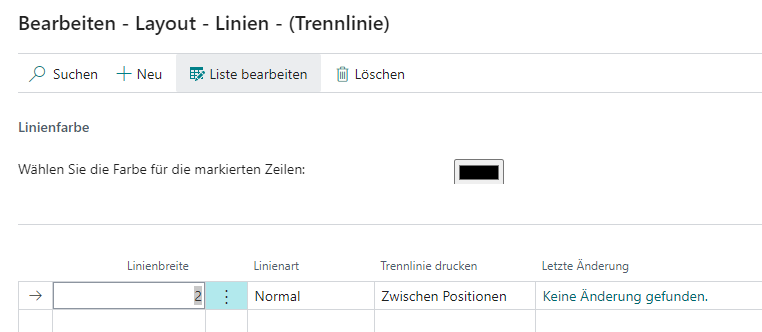 SeparatorLineSetup