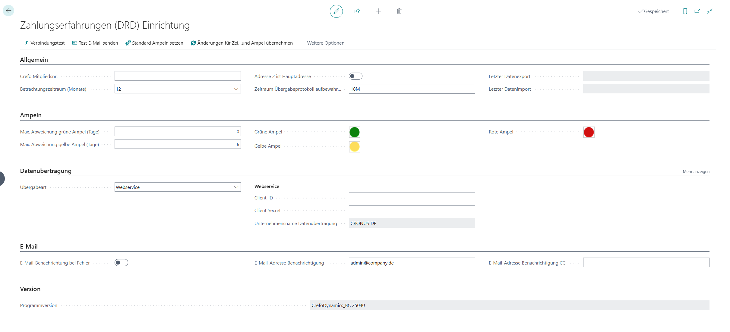 Zahlungserfahrungen DRD Einrichtung