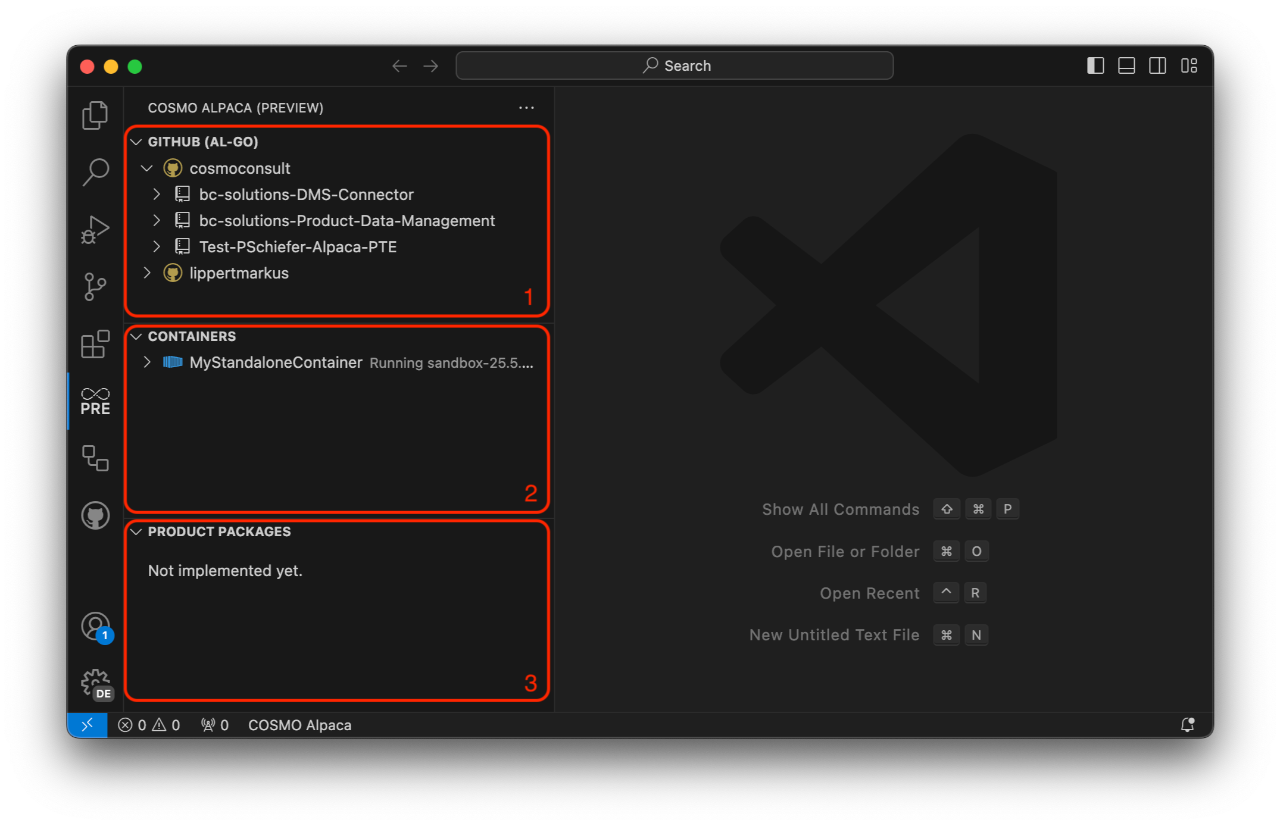 Extension GitHub Overview