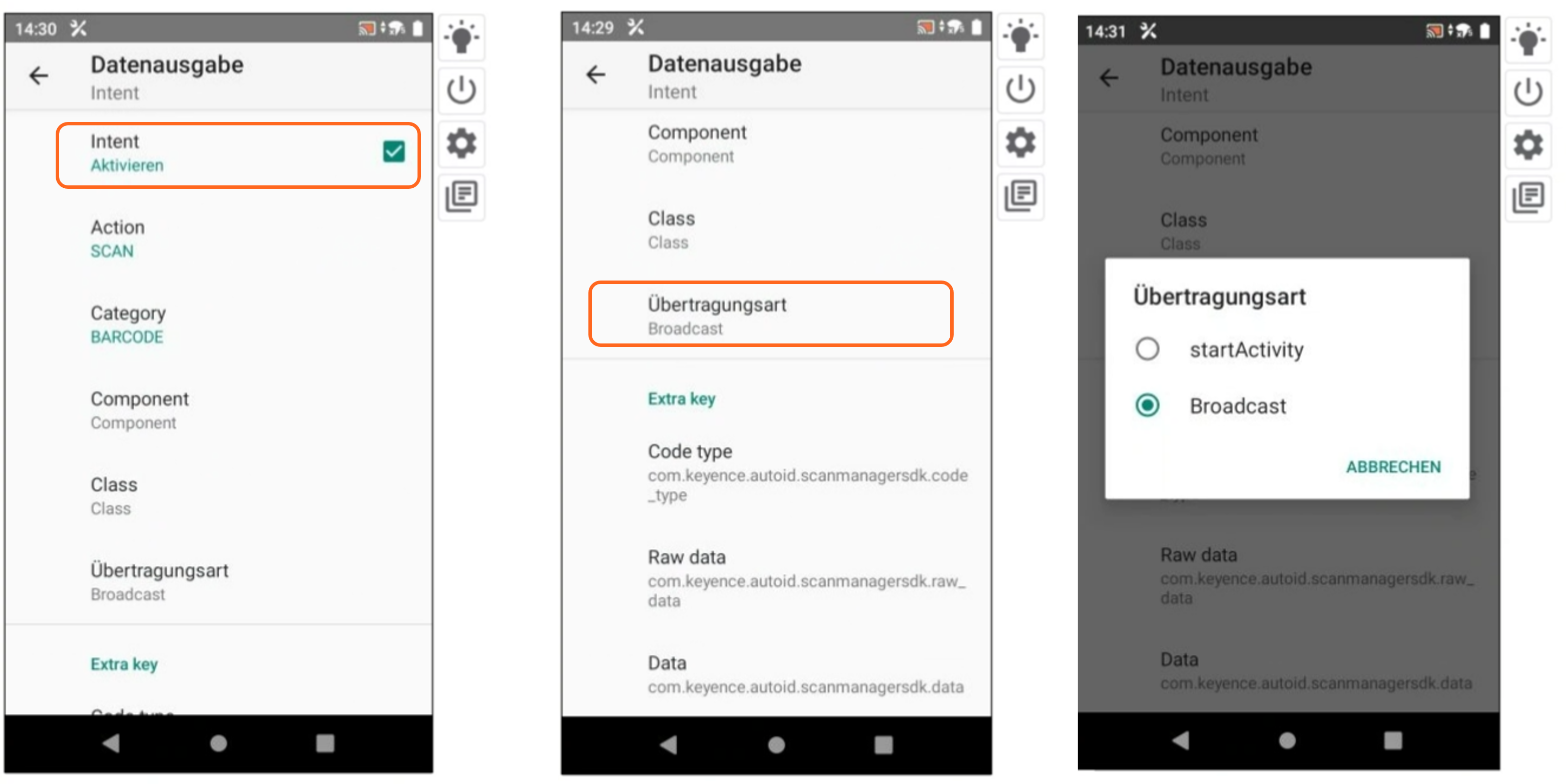 Barcode Setup | COSMO Mobile Solution