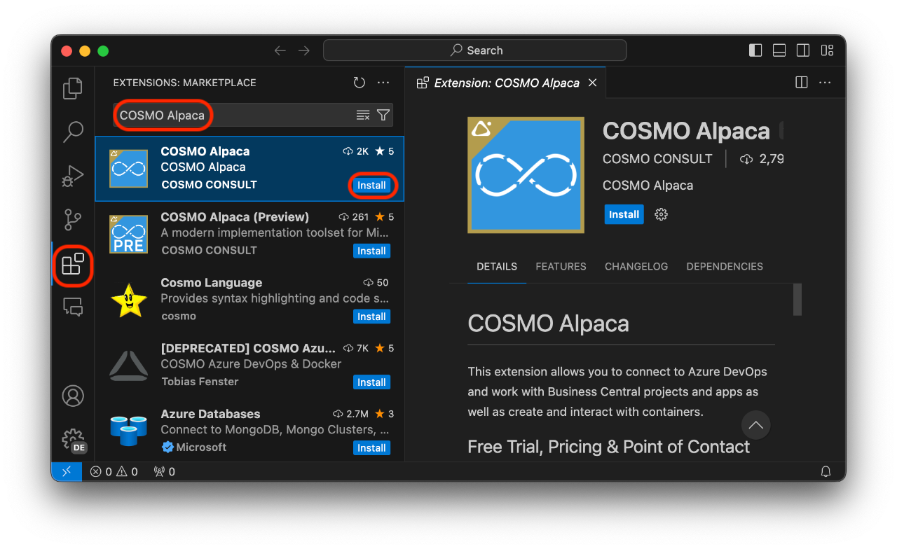 Extension Azure DevOps Installation