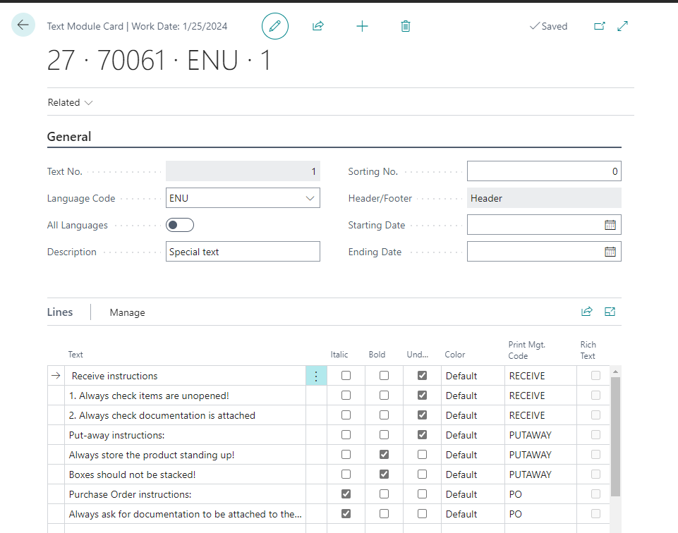Item TM Example Item TM Example
