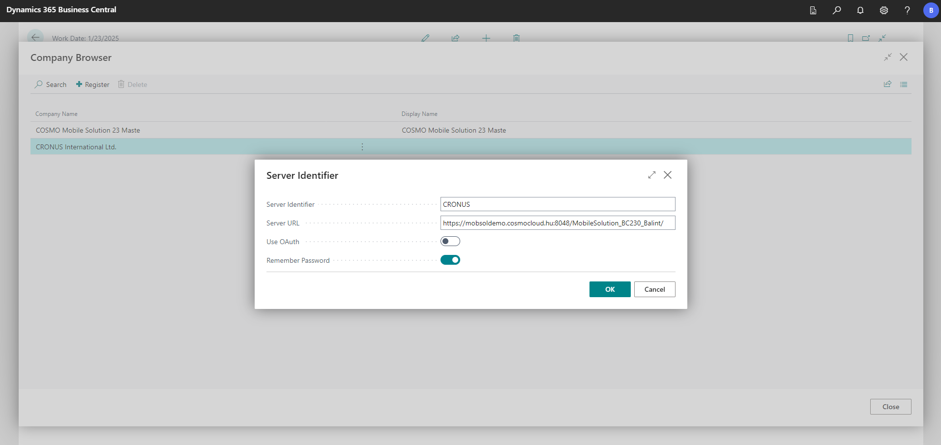 Server Identifier Server Identifier