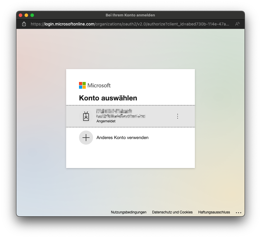vscode.dev signin confirmation