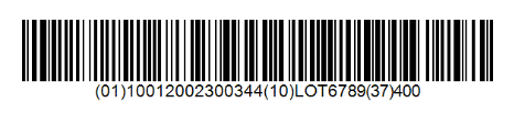 GS1 Barcode Example GS1 Barcode Example