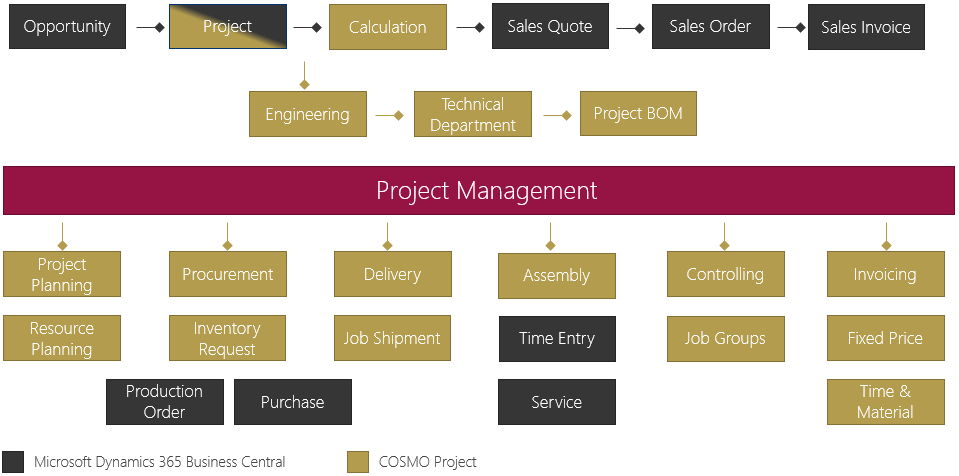 COSMO Project Manufacturing overview