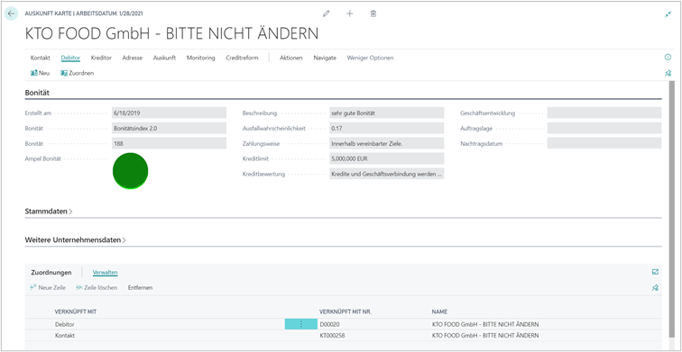 Zuordnungen entfernen