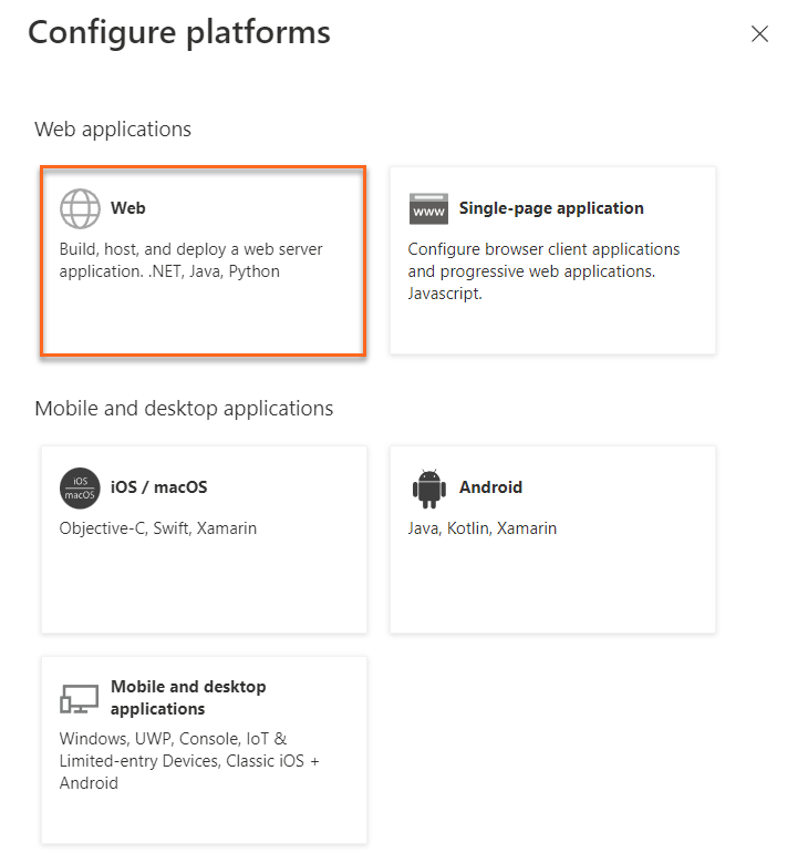 oauth-configure-platforms