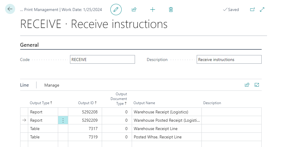 Print Management Example