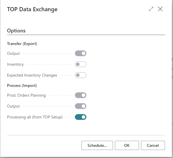 TOP Data Exchange