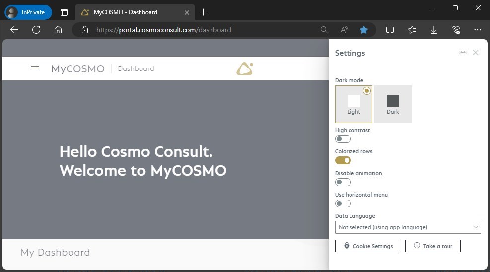 MyCOSMO_Settings_ENU