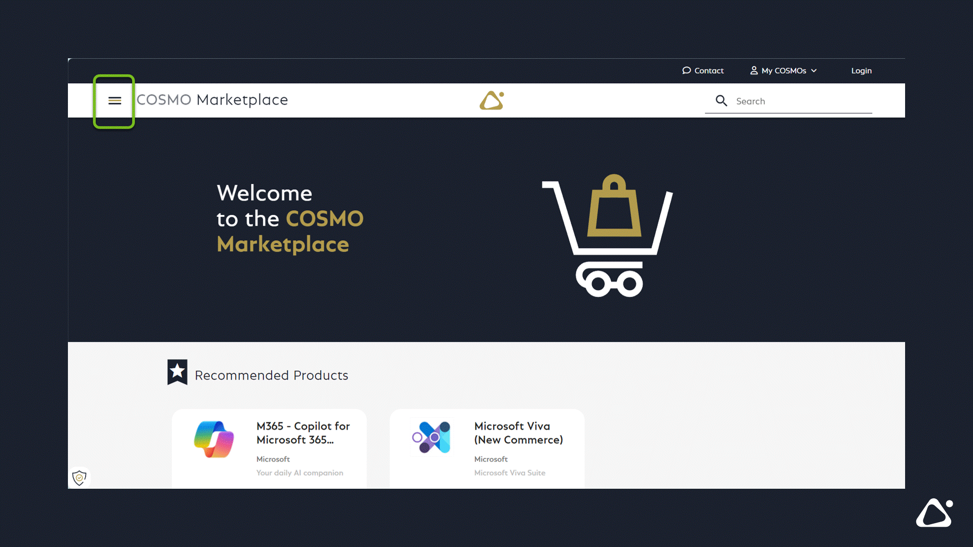 The Main Menu | Marketplace