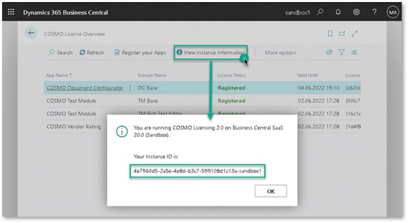 instance-ID instance-ID