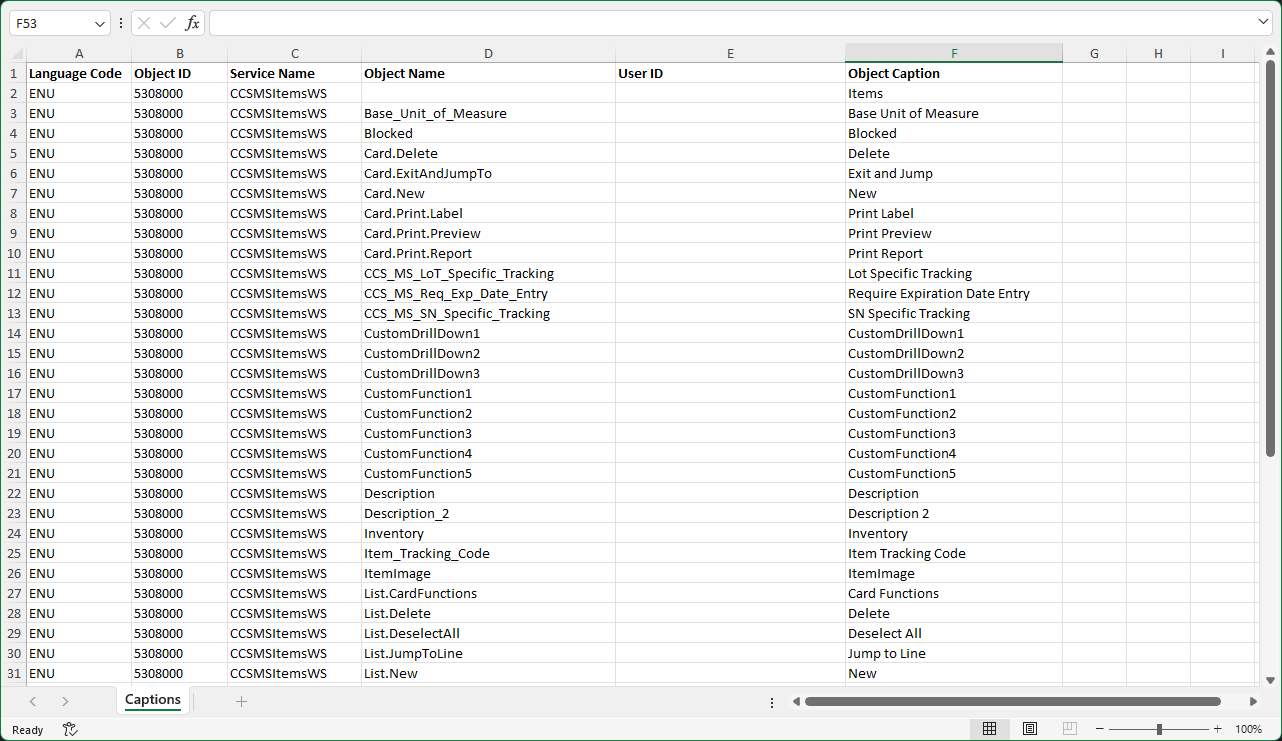 Exported Captions Caption Import