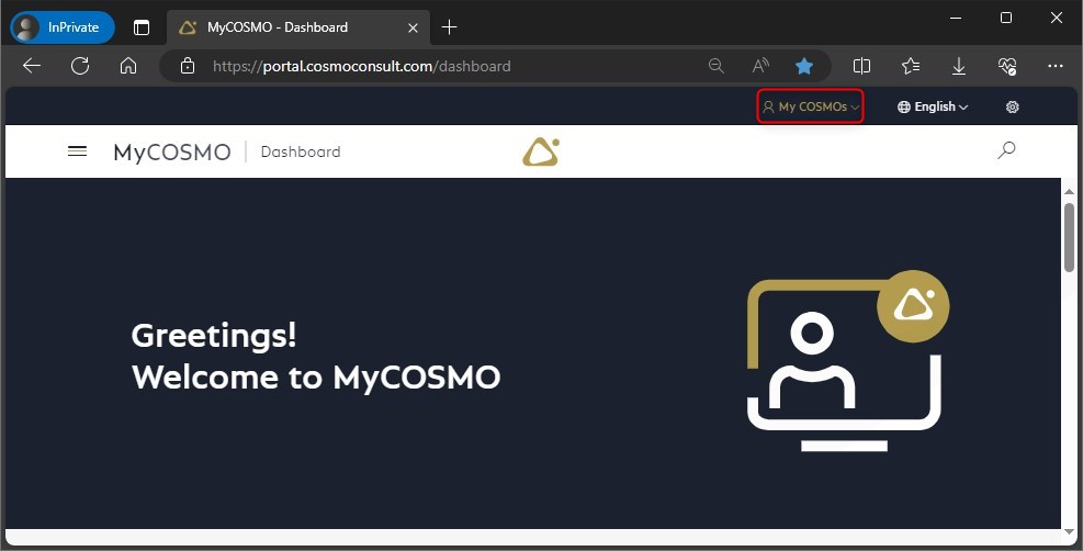 MyCOSMO_Login