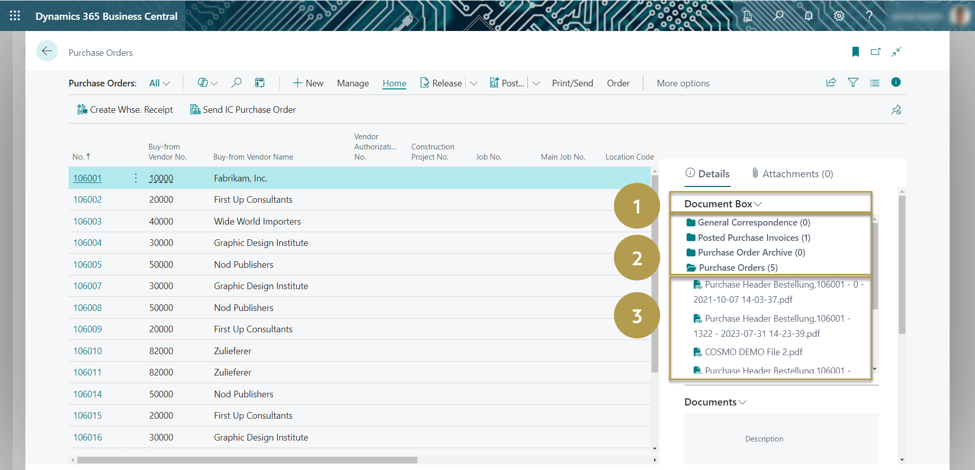 Document Box Structure Document Box Structure
