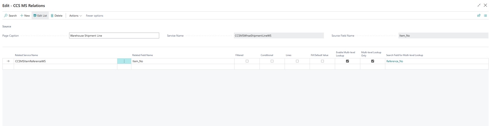 Completed Relation Configuration - Layer 2 Setup3