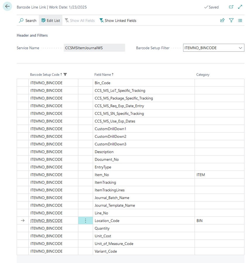Barcode Setup Example BarcodeSetup2