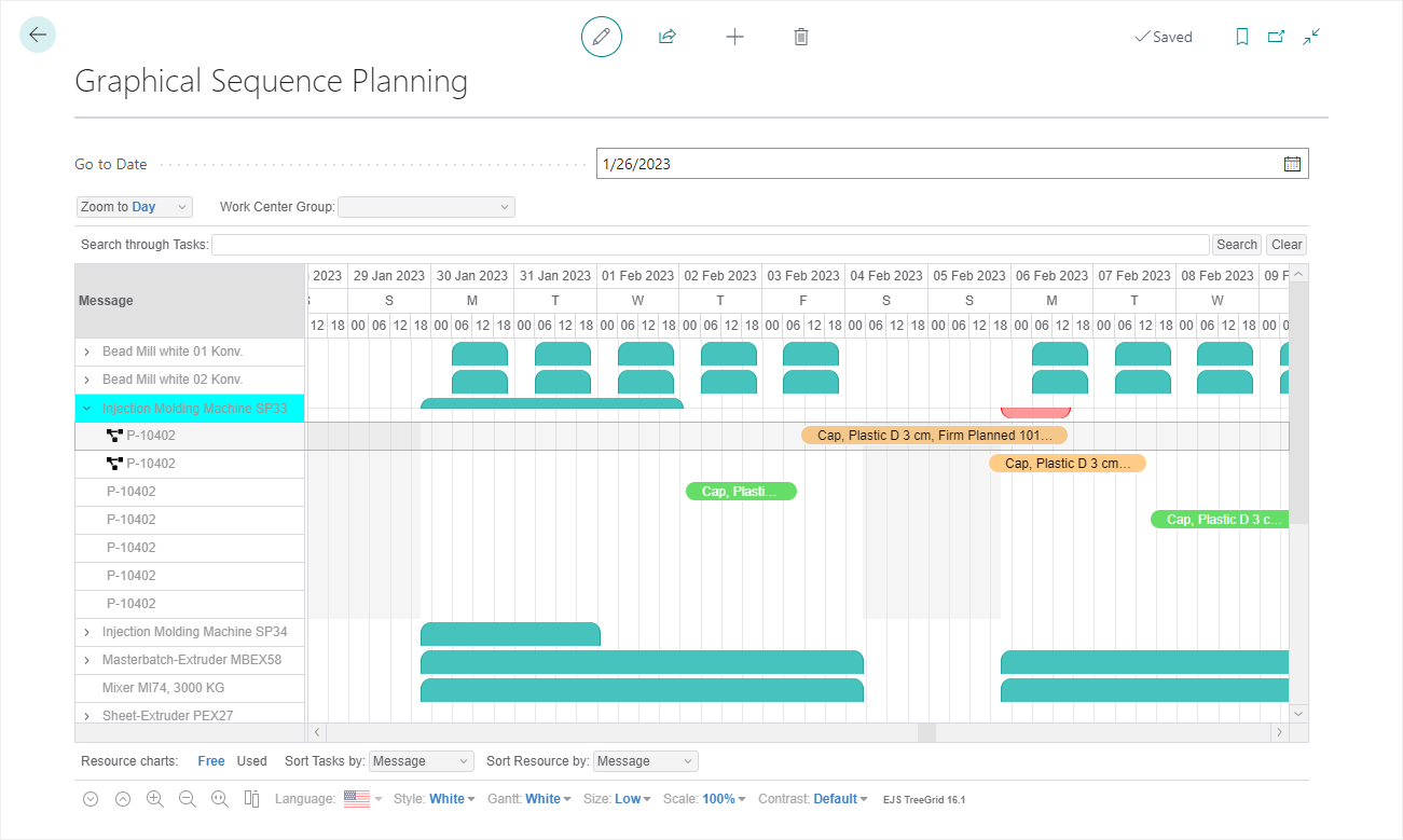 Graphical Sequence Planning