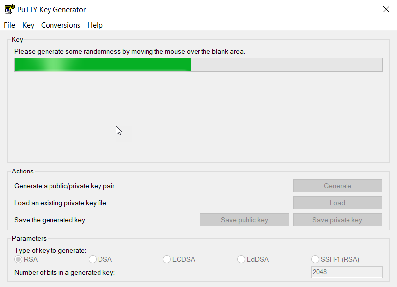 Generiere Schlüsselpaar Generiere Schlüsselpaar