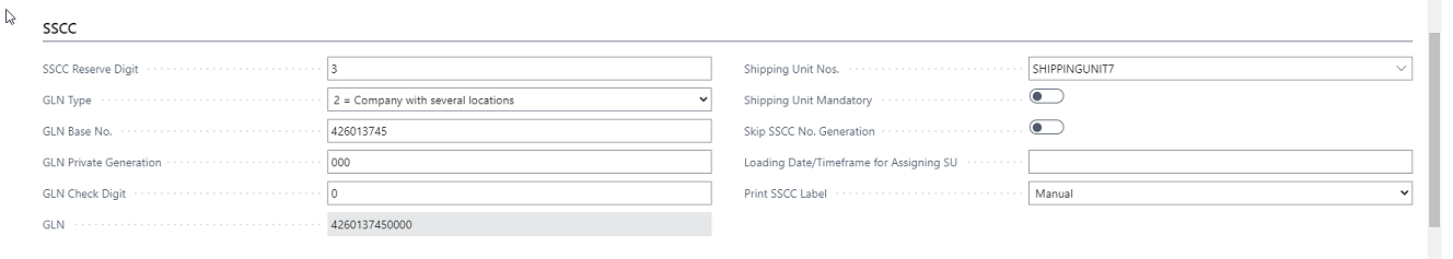 Location Card SSCC