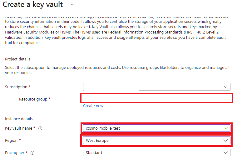 Key Vault Basics