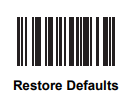 Restore Defaults